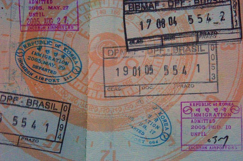 timbri passaporto