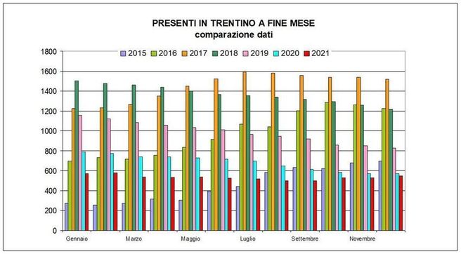 Immagine decorativa per il contenuto Presences in Trentino